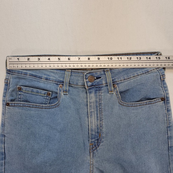 Levi's 725 Jeans Womens 30 Light Blue High Rise Bootcut Denim - Picture 9 of 12